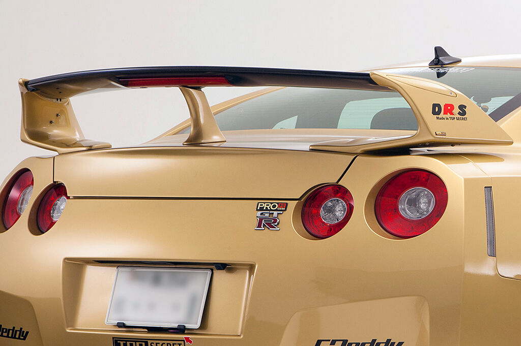 TOP SECRET R35 可変式リヤウイング（FRP） | Az-style