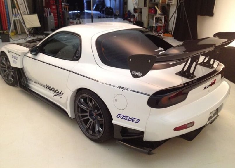 TCP MAGIC FD3S G-FACE リアフェンダーカナード (フルカーボン) |...