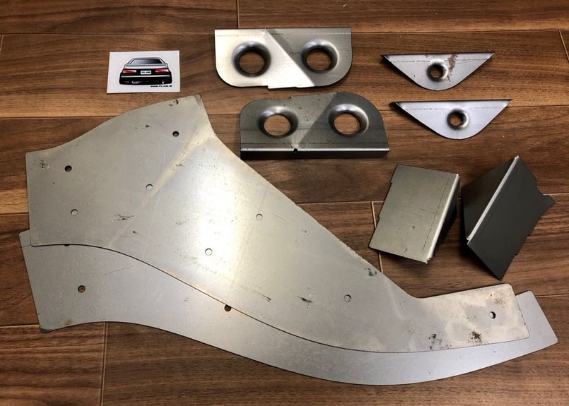 Flo's AE86 フロントシャシー強化プレート | Az-style