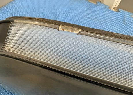 【中古】 R33スカイラインGT-R  後期純正  ヘッドライトレンズ BCNR33