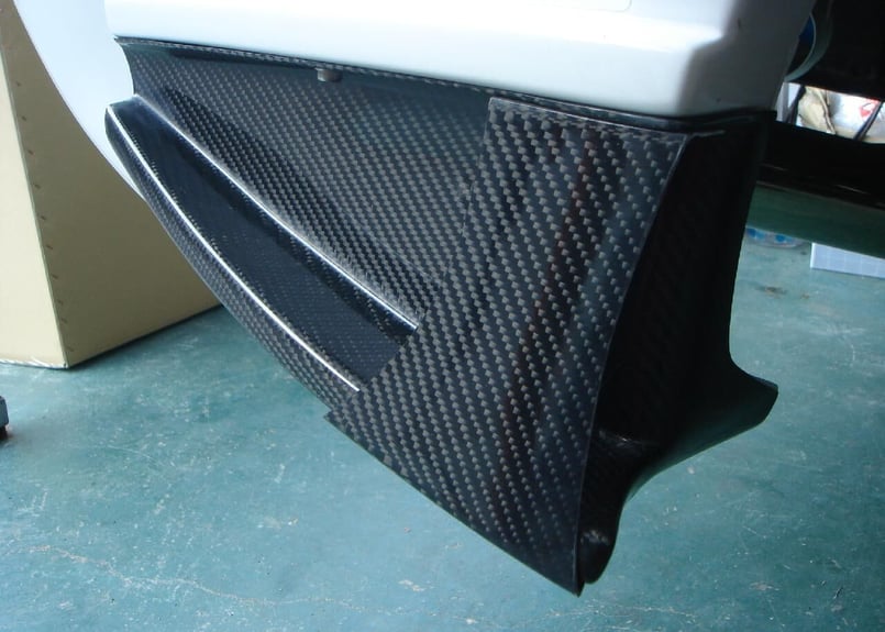 TCP MAGIC FD3S G-FACE リアフェンダーカナード （フルカーボン） |