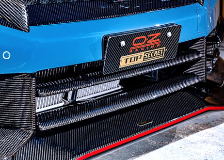 TOP SECRET  R35  M24  フルバンパーキット（ハーフカーボン）