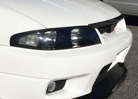 WISESQUARE リペアレンズキット for R33スカイライン前期型 & レンズ交換（カラ割）＆プロテクションフィルム施工