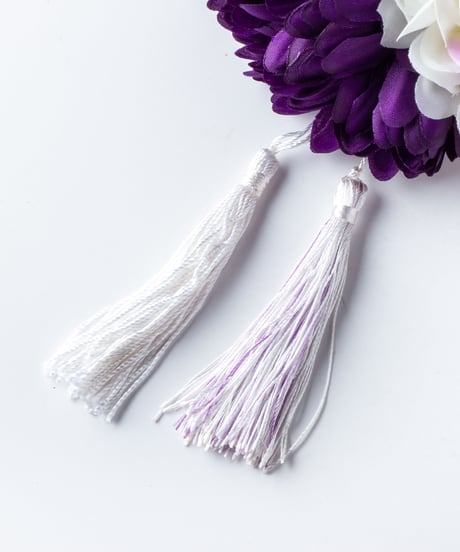 HA-0246 成人式 卒業式 お花 髪飾り 和風オリジナル髪飾り紫 白 ピンク フリンジ 日本製