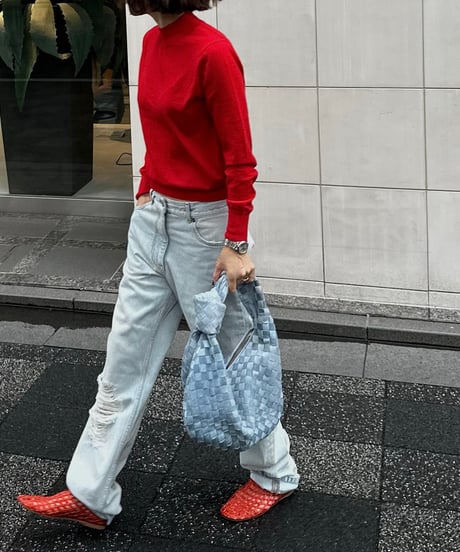 cashmere knit red