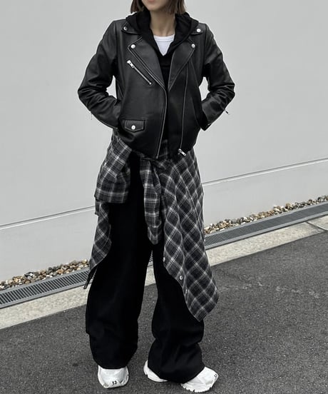 flannel check shirt