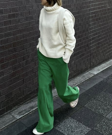 ワイドスラックスgreen