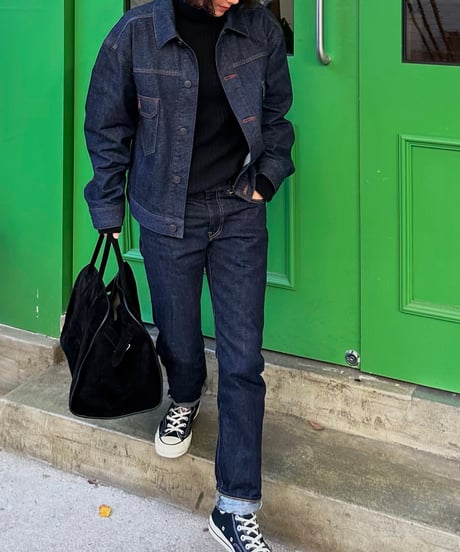 2nd original denim selvedge(indigo)
