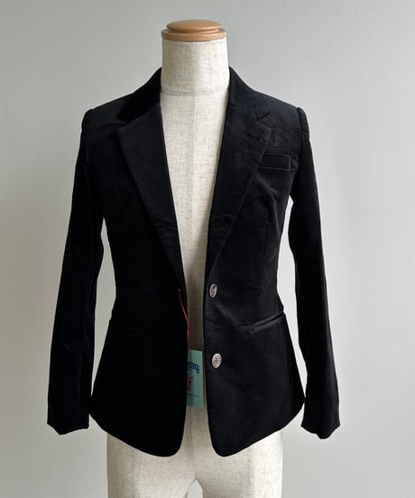 ok.soon×piccadilly velours jacket(black)