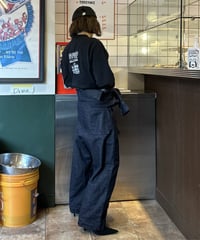 indigo denim all in one
