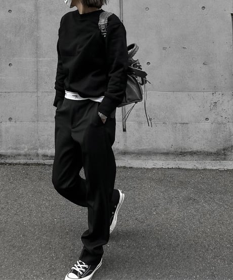 compact crew neck sweat shirt