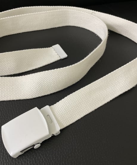 white belt 1tuck slacks (gray)