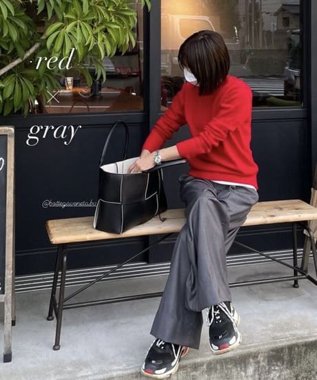 cotton sweater (red)