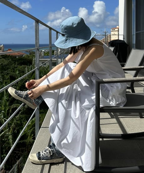 long tiered dress