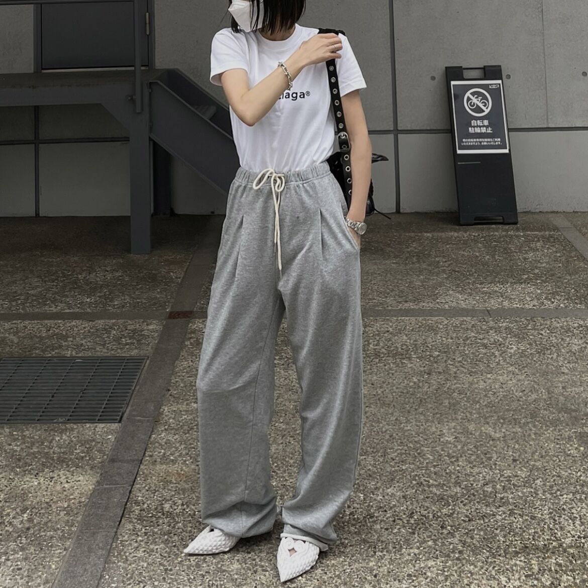 cotton sweat pants | ok.soonレディース