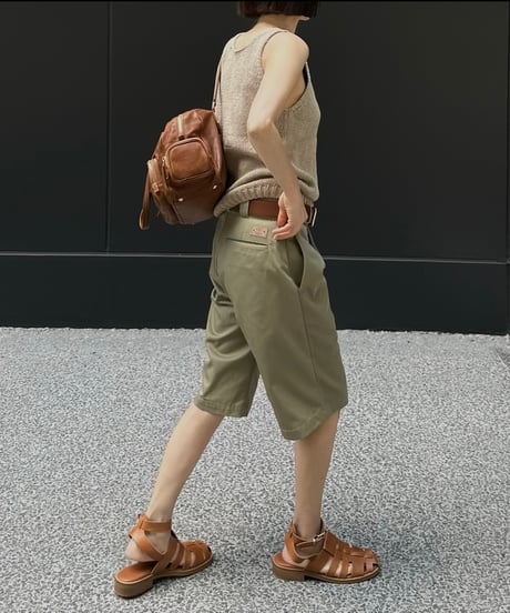 ok.soon×dickies chino half pants