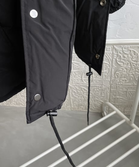 oversize coach jacket black