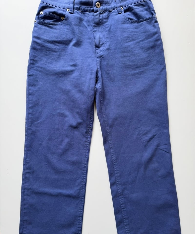 ok.soon オクスン vintage blue cotton pants vintage blue cotton pants ⚠️初回と同じサイズになります | ok.