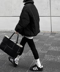 oversize coach jacket black