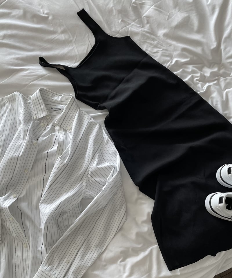 rib tight one-piece (black) | ok.soon