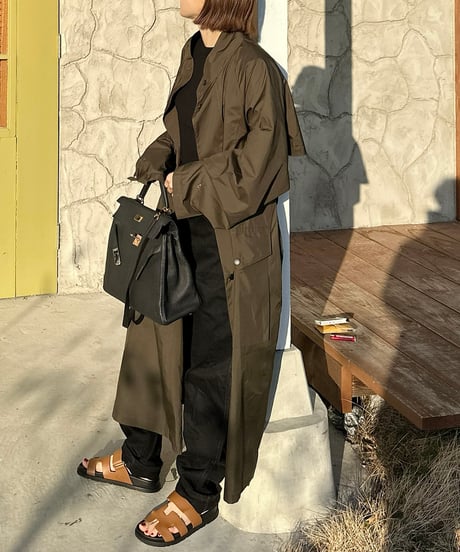 military nylon coat