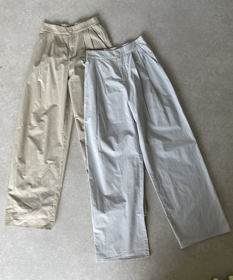 アースカラーセットアップ(pail blue,pail green)