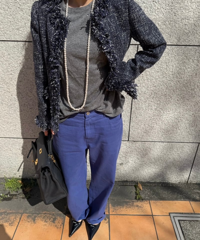 color tweed jacket | ok.soon