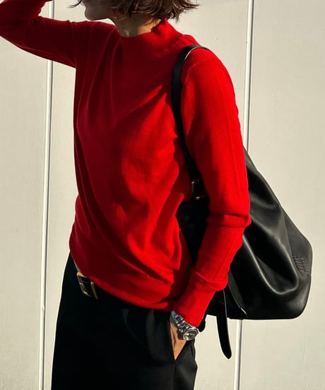 cashmere knit red