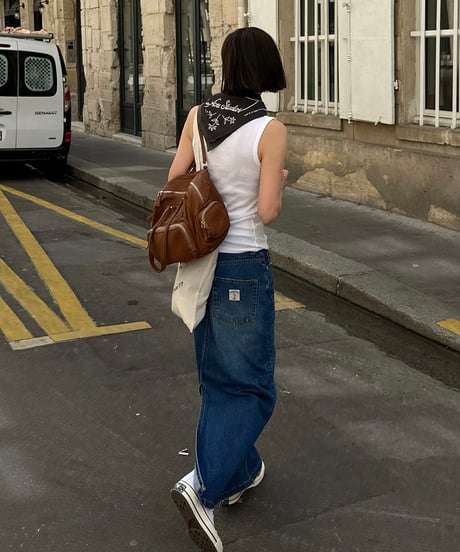 ok.soon×piccadilly OGC DENIM MAXI SKIRT
