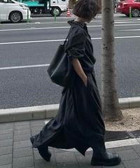 shirt&long skirt relax setup
