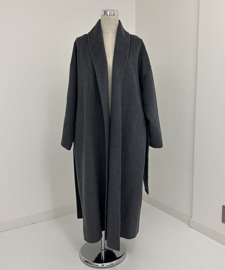 wool gown coat