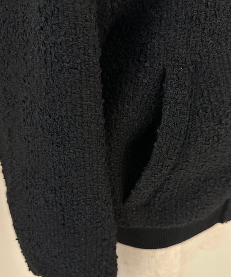 tweed blouson