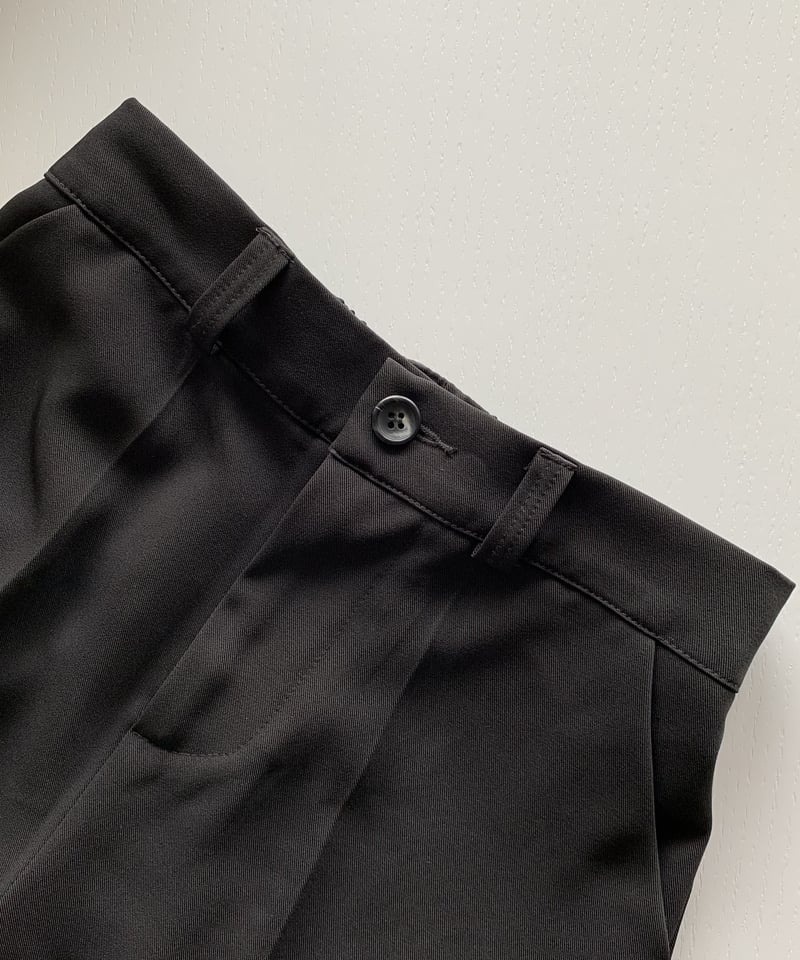 straight slacks (black) | ok.soon