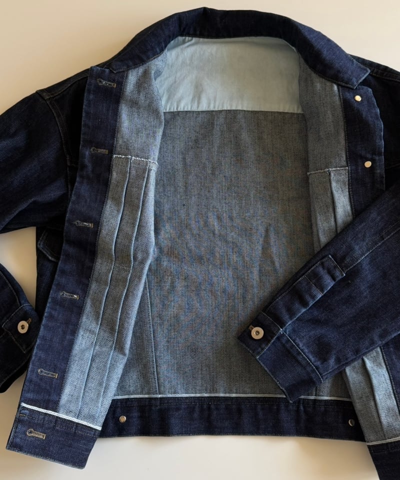 indigo denim ［jacket］ | ok.soon