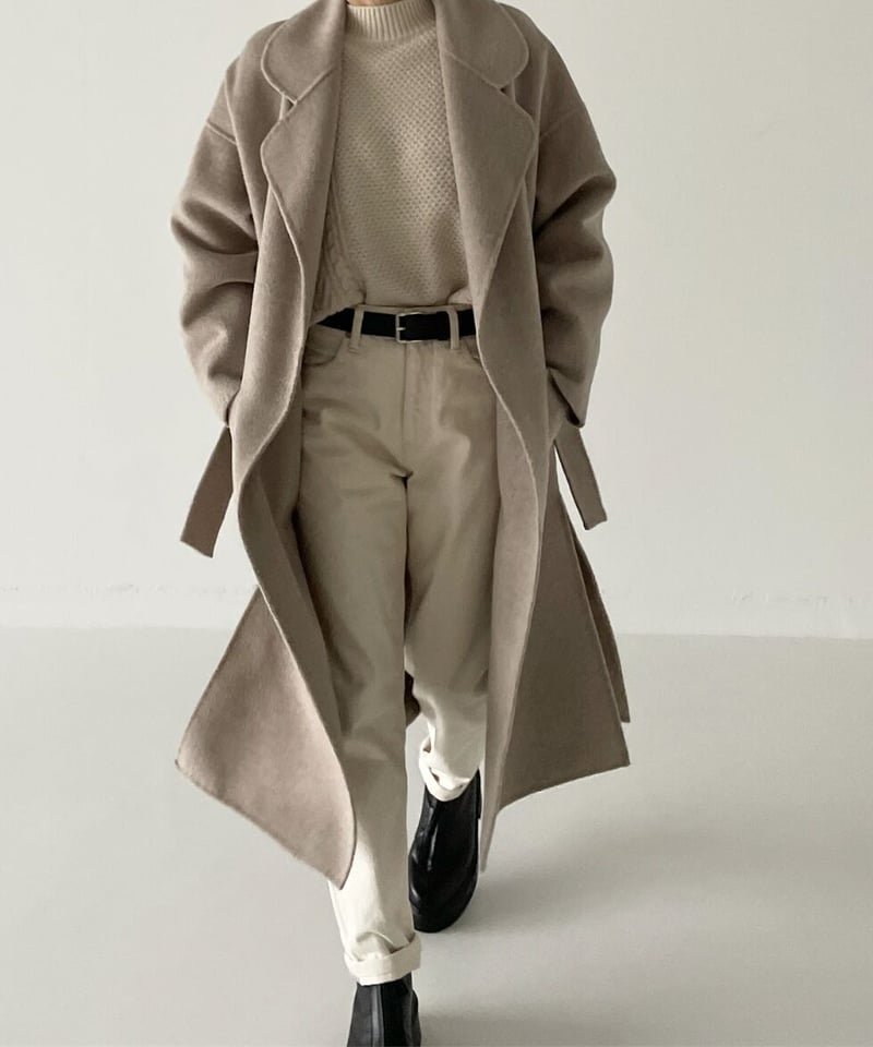light melton coat(camel) | ok.soon light melton coat(camel) | ok.soon