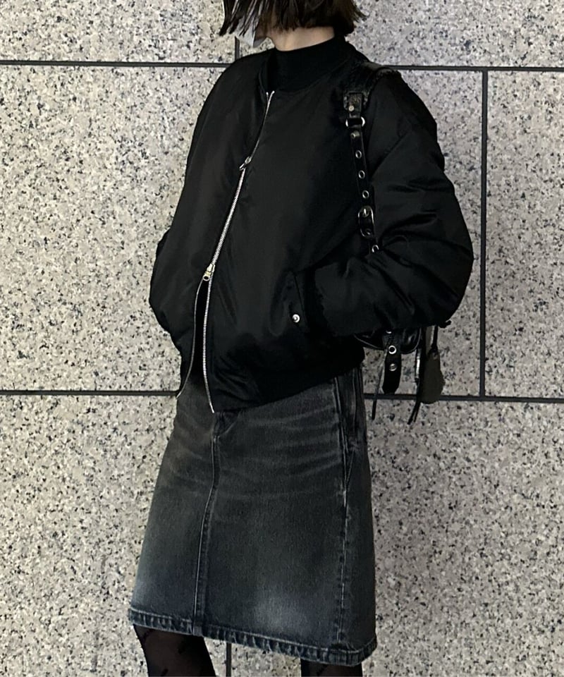 bomber blouson black | ok.soon