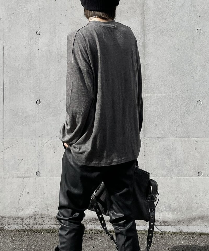 long sleeve t shirt gray | ok.soon