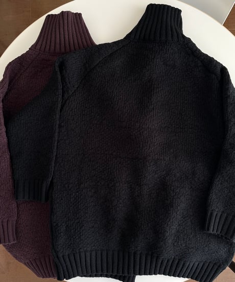toggle button knit cardigan