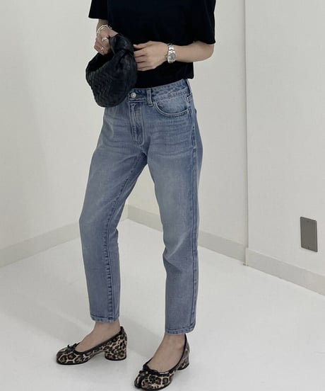 cotton slim pants denim