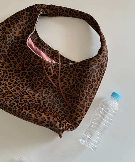 ［pre-order］leopard leather bag