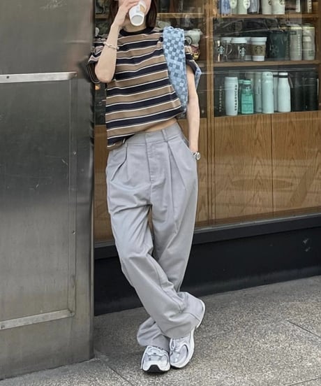 light gray slacks(S/M/L)