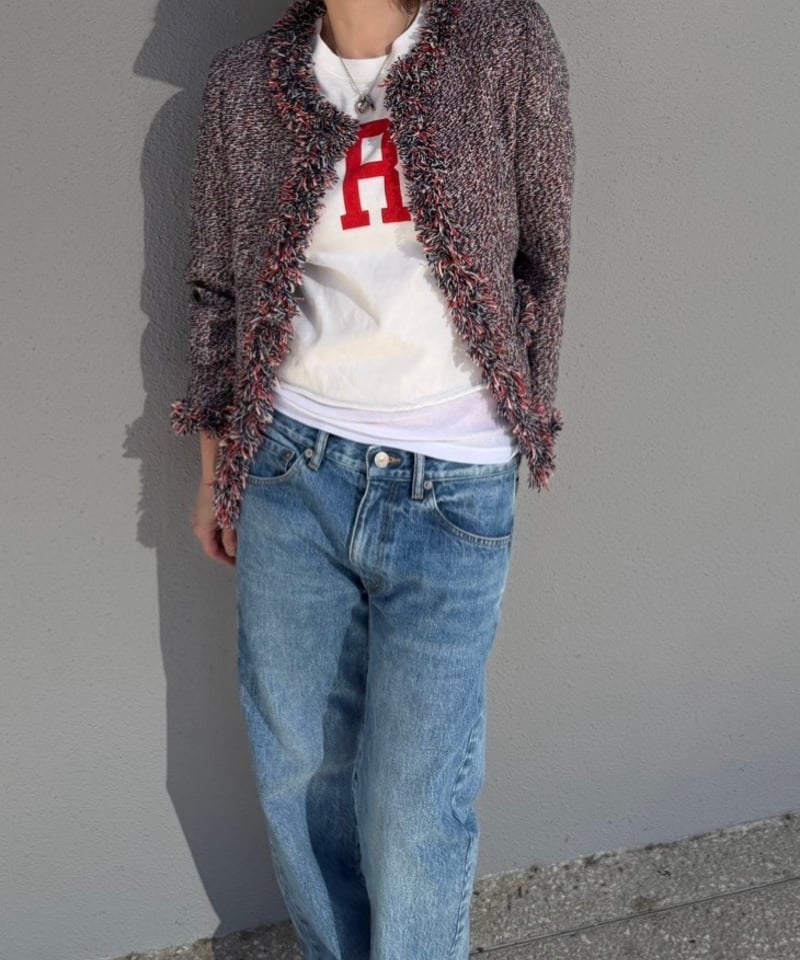 color tweed jacket | ok.soon