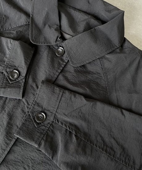 light soutien collar coat (black/beige)