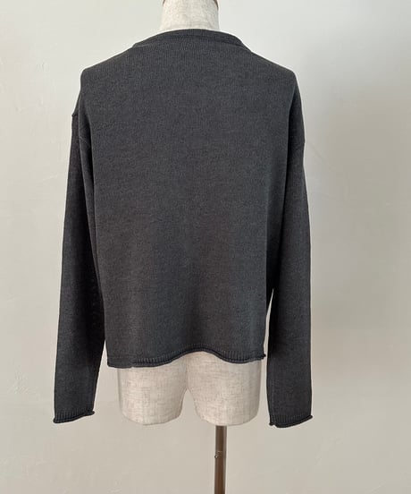 relax series linen blend cardigan & sleeveless knit