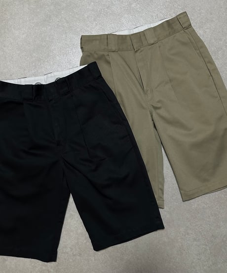 ok.soon×dickies chino half pants