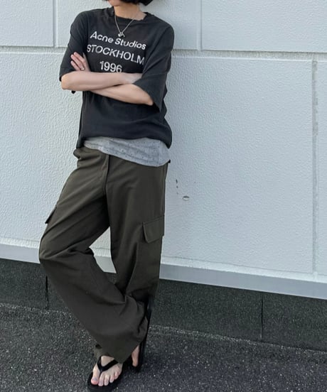 low rise cargo pants