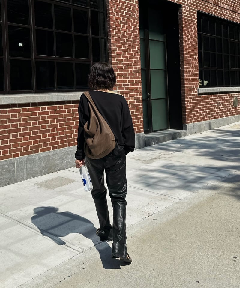 new fake leather pants | ok.soon