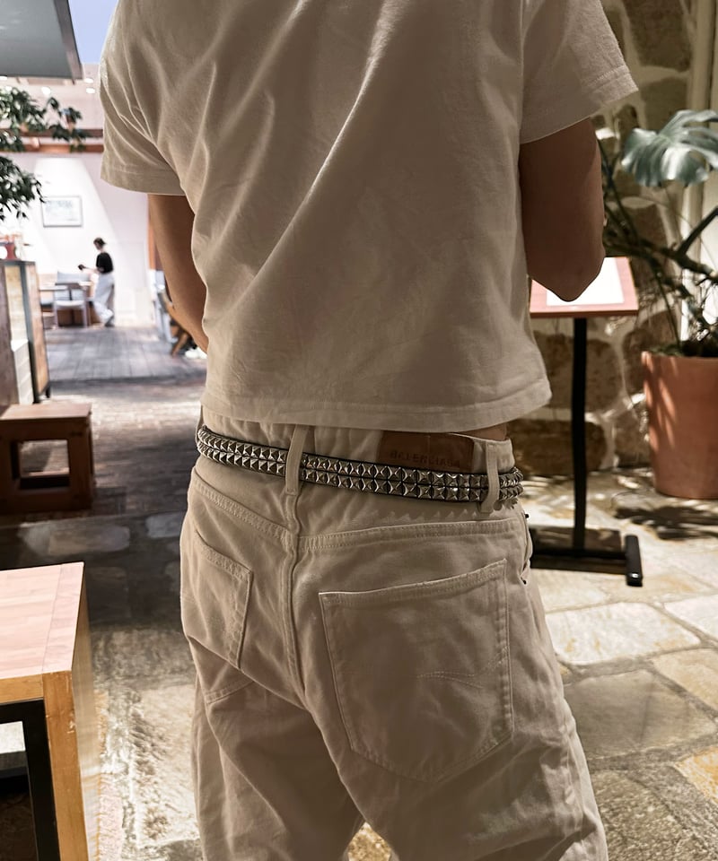 ok.soon スタッズベルト pre-order］studs belt | ok.soon