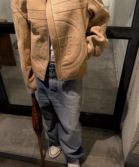 original wide denim blue