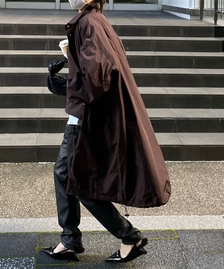 light soutien collar coat (brown)